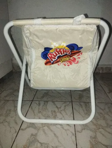 ELMA CHIPS RUFFLES CADEIRA PORTATIL MALA TERMICA 2X1