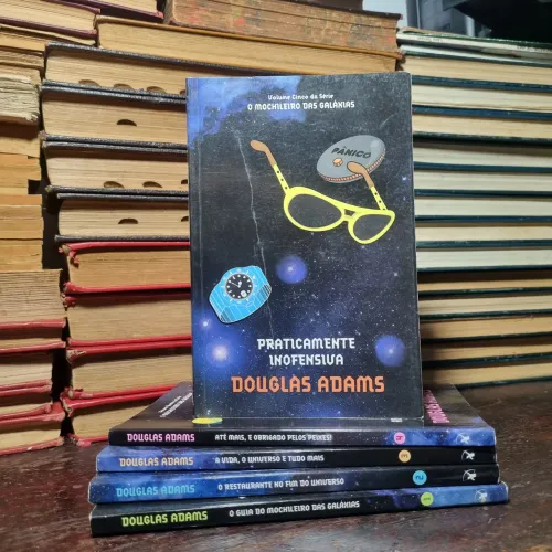 O Guia do Mochileiro das Galáxias 5 livros