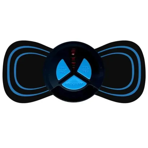 Mini Massageador Grasep D-EM09 Preto E Azul (MP)