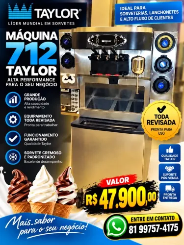 Máquina sorvete Taylor