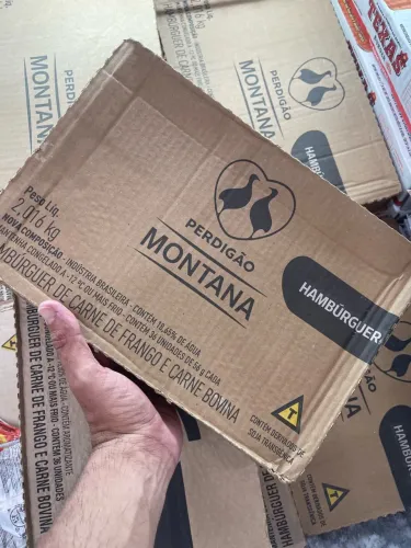 Hambúrguer caixa com 36 unidades no atacado