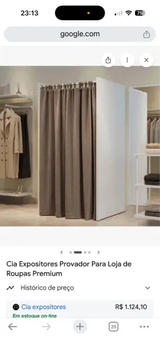 Provador de roupa