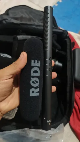 Mic shotgun Rode NTG4 plus (usado só p/ teste)