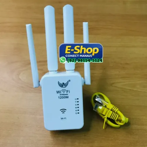 Repetidor De Sinal Com 4 Antenas De Longo Alcance 