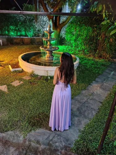 Vestido lavanda