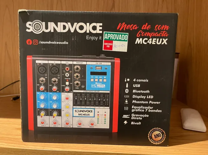 Vendo mesa de som Soundvoice