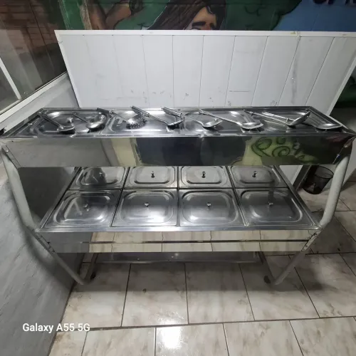 Buffet de Self- service Richo com tampas