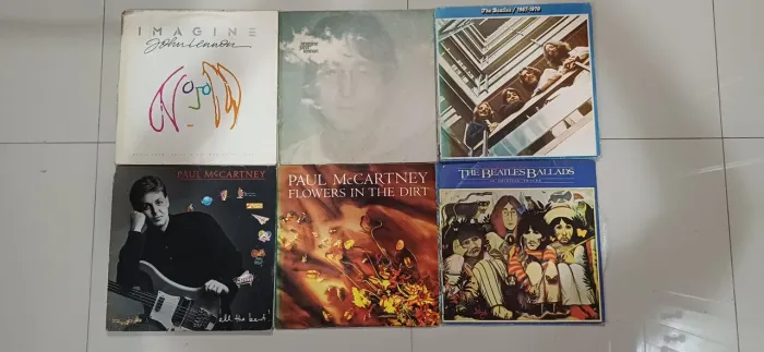 Kit The Beatles, john lennon e Paul McCartney