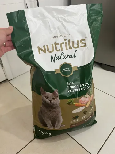 Ração Nutrilus Natural Gatos - 10,1kg 