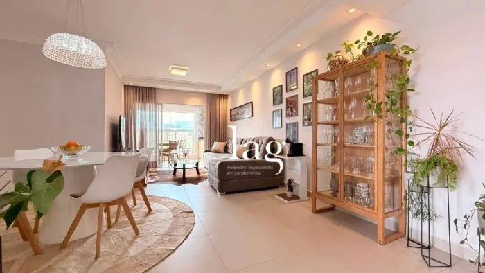 Apartamento com 3 dormitórios à venda, 93 m² por R$ 950.000 - Residencial Soleil de Québec