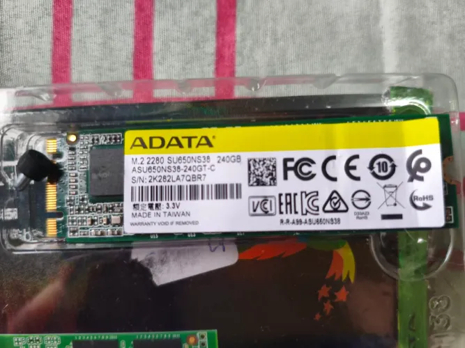 Adata Ultimate Su650 240gb M.2<br><br>| +5 vendidos