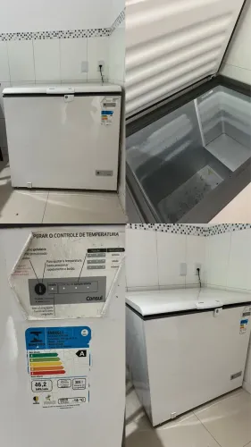 Freezer bem conservado