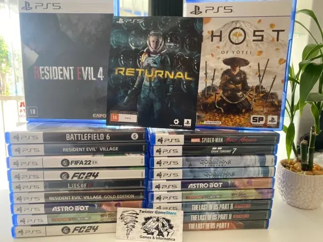 Jogos Playstation 5 / Ps5 - Semi novos / Novos !!!!!