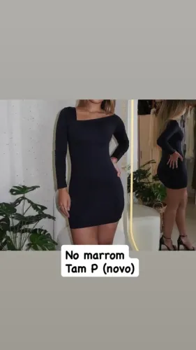 Vendo vestido marrom