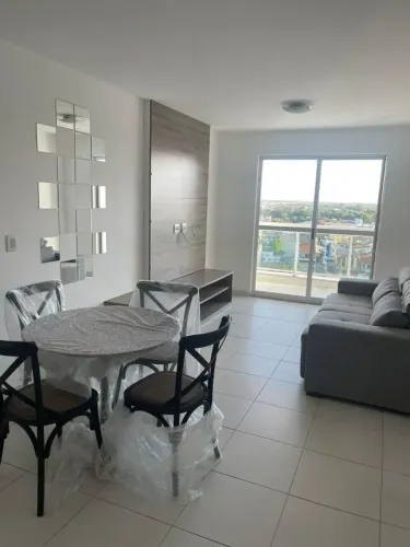 Apto mobiliado ora locação com 2 quartos sendo 1 suíte no Centro