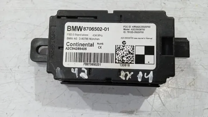 Módulo Controle Remoto Mini Cooper 2016-2019 / 8706502-01