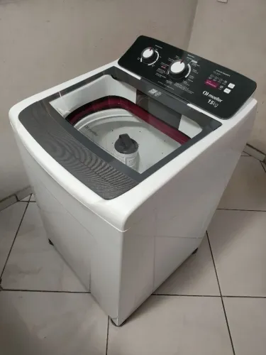 Máquina de lavar Muller 15 kg novinha com cesto gigante lava cobertor e edredom 