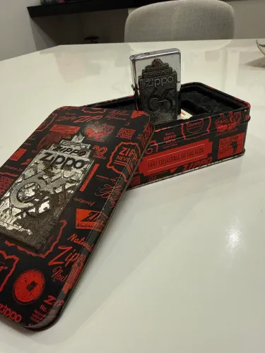 Isqueiro Zippo Raridade 65 Anos - Colecionador