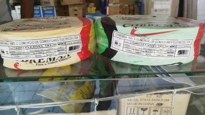 ? CABO FLEXÍVEL COBREMAX 2,5MM² ? ROLO COM 100 METROS! ?