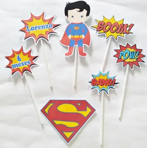 Topo de Bolo Mesversário Menino Personalizado C/ Nome