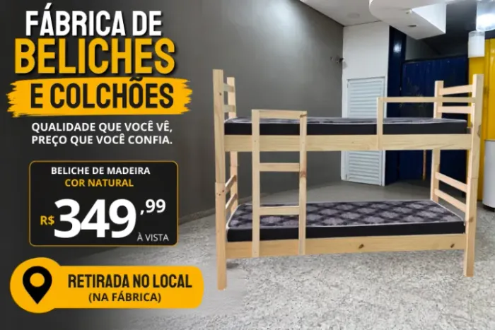 BELICHE NOVA DIRETO DA FÁBRICA | RETIRE NA FÁBRICA OU RECEBA EM CASA