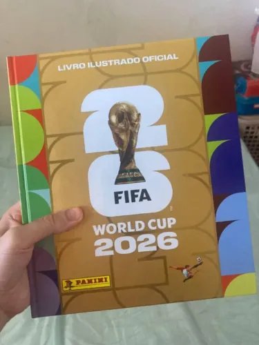 ÁLBUM DA COPA 2026 CAPA OURO