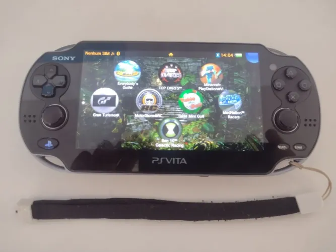 PS Vita Seminovo + 10 jogos pagos