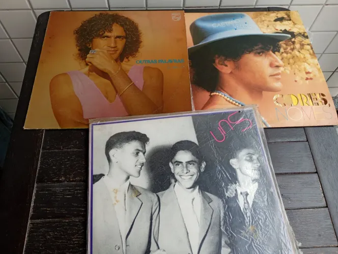 3 LPs Caetano Veloso