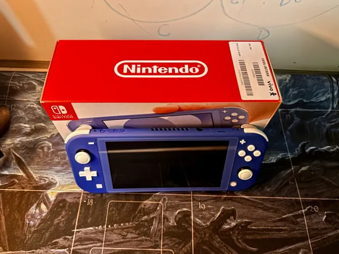 Nintendo Switch Lite Azul - Como Novo