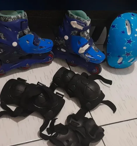 Patins infantil jogo completo