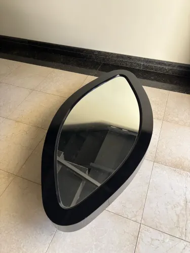Mesa de centro - laca preta