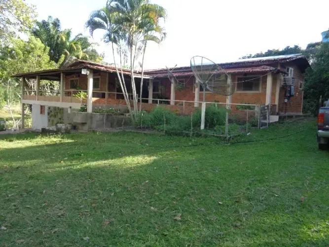 Chácara para alvenda, 3,7 hect, casa sede 342m2 com 03 quartos, piscina, mobiliada próxim