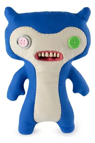 Pelucia Fuggler Funny Ugly Monstro Azul Grande Sunny 1916
