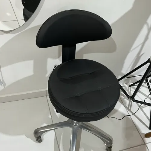 Mocho estética cadeira com rodinhas