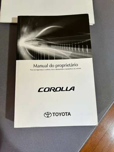 Manual do proprietário Toyota Corolla