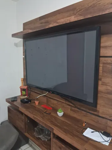 Tv LG 55 polegadas liga só não aparece imagem