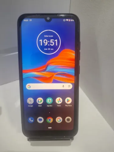 Motorola e6 de 64gb e 4gb de ram funcionando perfeitamente