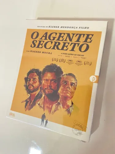 Bluray O Agente Secreto Obras-Primas do Cinema Lacrado
