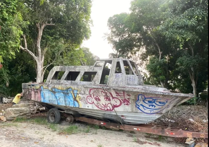 Barco de fibra 