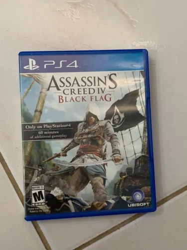 ASSASINS CREED BLACK FLAG MIDIA FISICA PS4