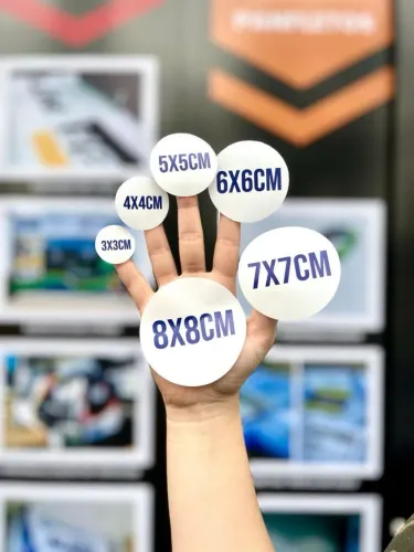 Adesivos, DTF UV e Etiquetas personalizadas personalizados para sua marca 