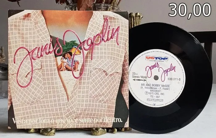 vinil compacto janis joplin - Me and Bobby McGee
