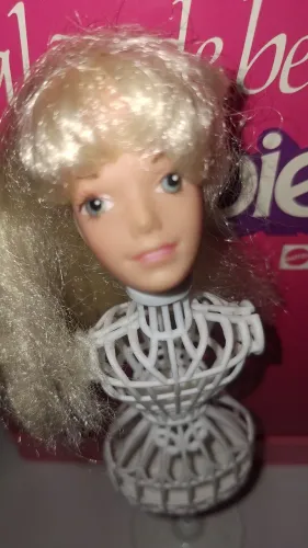 Cabeça boneca angelica 