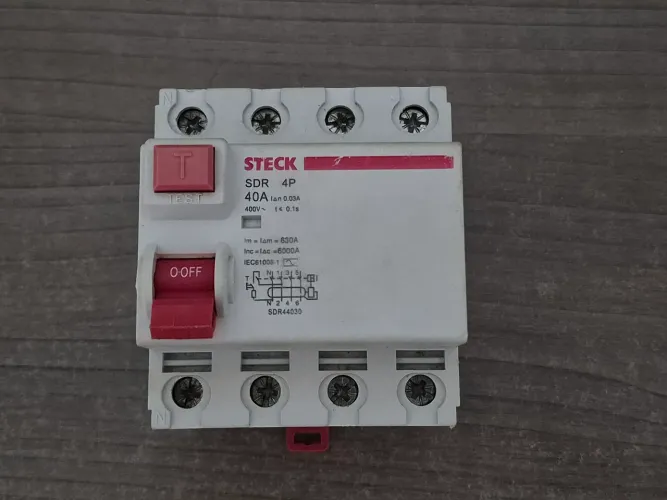 Dispositivo de proteção Dr 40A Steck