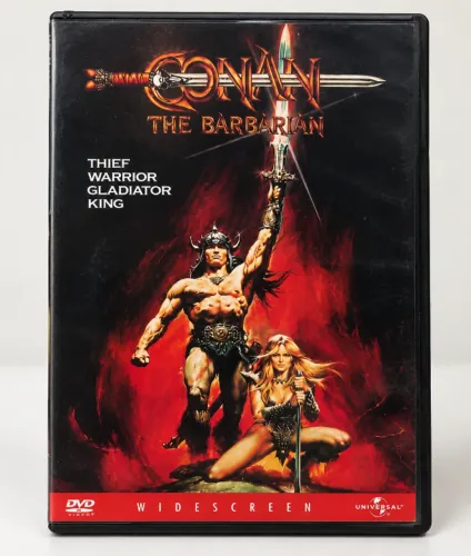 Capa Estojo DVD Conan The Barbarian Original - Sem Disco