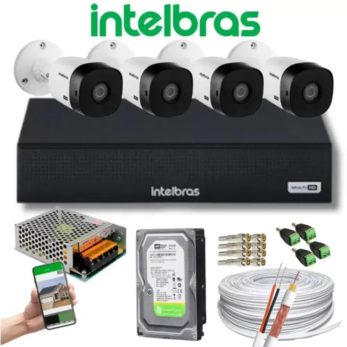 Câmeras de segurança Intelbras 