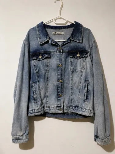 Jaqueta jeans feminina