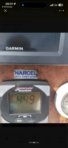 Lancha Triton 275 Cabine - 2009 | MerCruiser 300 HP V8 | Apenas 449 Horas