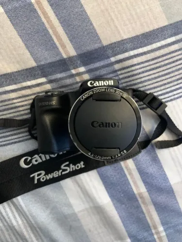 Canon PowerShot SX510 HS Completa c/ Bolsa Original + Bateria e Carregador