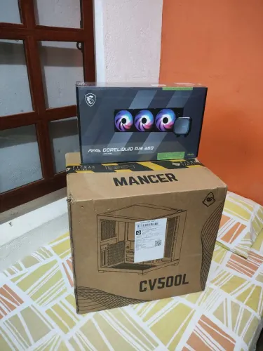 Water Cooler MSI MAG A13 + Gabinete CV500L + controladora ARGB (novo)